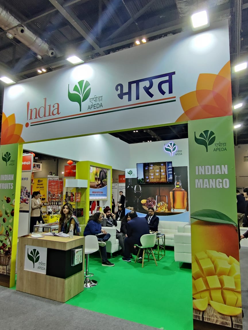 APEDA India Pavilion International Food and Drink 2024